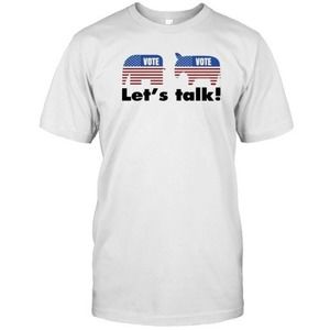 Original Tom Elstrom Let_S Talk 2024 T-Shirt